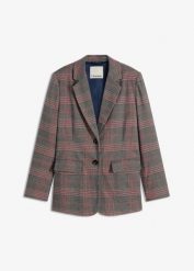 Żakiet oversize. Brązowe żakiety damskie bonprix, bez wzorów. Za 219.99 zł.