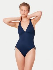 Triumph Strój kąpielowy Summer Mix & Match 10214864 Granatowy. Niebieskie kostiumy jednoczęściowe damskie Triumph, bez wzorów, z syntetyku. Za 209.99 zł.