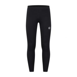 Legginsy do biegania męskie Rogelli Essential. Czarne legginsy sportowe męskie Rogelli, m, bez wzorów, z materiału, do biegania. Za 210.00 zł.