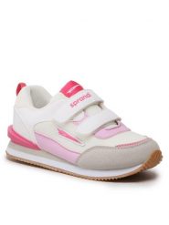 Sprandi Sneakersy CP23-6102(IV)DZ Biały. Białe buty sportowe dziewczęce Sprandi, bez wzorów, z materiału, bez zapięcia. Za 89.99 zł.