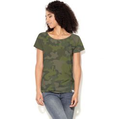 Colour Pleasure Koszulka damska CP-034 35 zielona r. XL-XXL. Bluzki damskie marki Colour Pleasure. Za 70.35 zł.