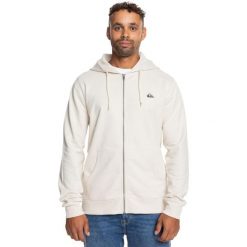 Bluza na zamek BASIC ZIP Mężczyźni. Białe bluzy męskie Quiksilver, m, bez wzorów, z bawełny, bez kaptura. Za 229.99 zł.