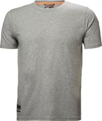 Helly Hansen T-shirt HELLY HANSEN Chelsea Evolution Tee, gray S. Szare t-shirty męskie Helly Hansen, m, bez wzorów, bez kołnierzyka. Za 136.47 zł.