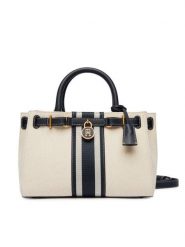 Tommy Hilfiger Torebka American Icon Mini Tote Canvas AW0AW18543 Kolorowy. Brązowe torebki do ręki damskie Tommy Hilfiger, bez wzorów, z materiału, bez dodatków. Za 1,299.00 zł.