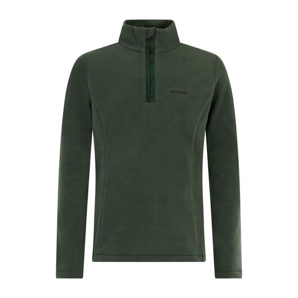 Polar dla dziewczynki Protest Remutey. Zielone buty zimowe dziewczęce Protest, bez wzorów, z polaru, bez zapięcia. Za 168.50 zł.