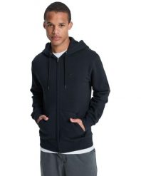 Bluza na zamek dla Mężczyzn SALT WATER Czarny. Czarne bluzy męskie Quiksilver, m, bez wzorów, z bawełny, z kapturem. Za 234.20 zł.