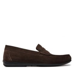Mokasyny Geox. Brązowe mokasyny męskie Geox. Za 379.99 zł.