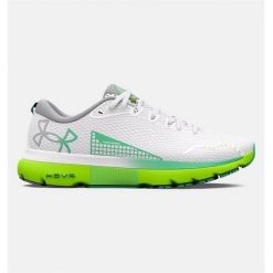 Buty do biegania damskie Under Armour Hovr Infinite 5. Białe obuwie sportowe damskie Under Armour, bez wzorów, z materiału, do biegania. Za 622.00 zł.