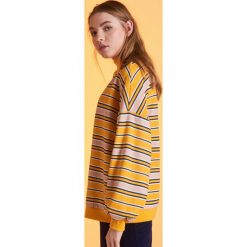 Bluza w paski z półgolfem - Wielobarwny. Bluzy damskie marki Cropp. W wyprzedaży za 29.99 zł.