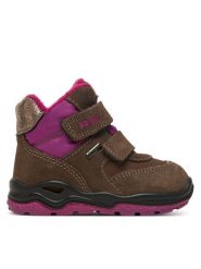 Primigi Śniegowce GORE-TEX 8863722 M Brązowy. Brązowe buty zimowe dziewczęce Primigi, z gore-texu, bez zapięcia. Za 319.99 zł.