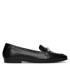 Loafersy Tamaris. Czarne mokasyny damskie Tamaris. Za 249.99 zł.