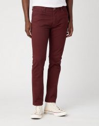 WRANGLER MESKIE SPODNIE MATERIAŁOWE MATERIAŁ LARSTON DAHLIA W18S93H45. Spodnie materiałowe męskie Wrangler, l, bez wzorów, z materiału. Za 229.99 zł.