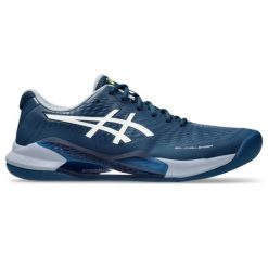 Obuwie do tenisa halowego Asics Gel-Challenger 14. Białe buty sportowe męskie Asics, bez zapięcia, tenisowe. W wyprzedaży za 475.50 zł.