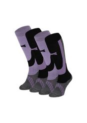 Skarpety narciarskie unisex 4 szt. Czarne skarpety damskie XTREME, z aplikacjami, z materiału. Za 220.75 zł.