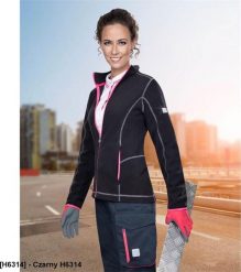 Ardon ARDON FLORET - bluza polarowa damska - Czarny H6314 XS. Czarne bluzy damskie Ardon, xs, bez wzorów, z polaru, bez kaptura. Za 74.15 zł.