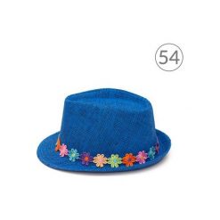 Kapelusz dziecięcy Kolorowa łąka niebieski r. 54. Czapki dla dzieci marki Art of Polo. Za 26.78 zł.
