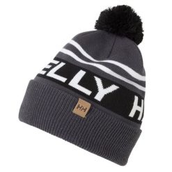 Czapka zimowa z pomponem Helly Hansen Ridgeline Beanie. Czarne czapki i kapelusze męskie Helly Hansen, na zimę, bez wzorów, sportowe. Za 203.00 zł.