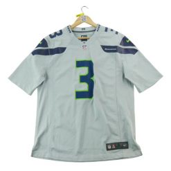 Second life - Nike koszulka męska NFL Seattle Seahawks 3 - Stan dobry. Szare koszulki sportowe męskie Nike, l, bez wzorów, z materiału, bez kołnierzyka, bez ramiączek, do piłki nożnej. Za 106.46 zł.