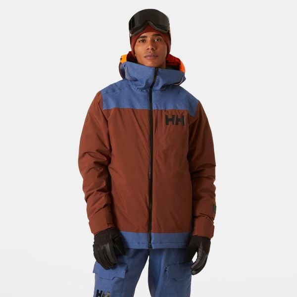 Kurtka narciarska Helly Hansen Powdreamer 2.0. Brązowe kurtki męskie Helly Hansen, na zimę, m, bez wzorów, narciarskie. Za 1,344.50 zł.
