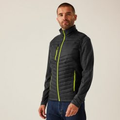 Kamizelka robocza hybrydowa męska Nagate. Brązowe kurtki męskie Regatta, m, bez wzorów, sportowe, bez kaptura. W wyprzedaży za 339.99 zł.