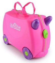 Trunki Trixi TRU-P061. Brązowe torby i plecaki dziecięce Trunki, z gumy. Za 202.00 zł.