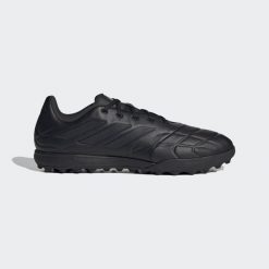 Buty Copa Pure.3 TF. Czarne buty sportowe męskie Adidas, bez zapięcia, do piłki nożnej. Za 229.00 zł.