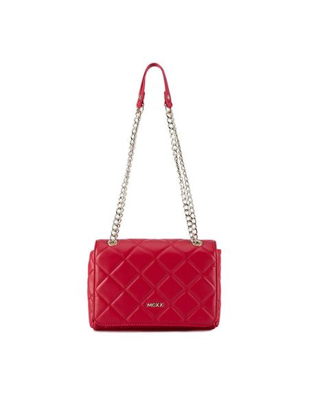 MEXX Torebka MEXX-B-008-06 Czerwony. Czerwone torebki do ręki damskie Mexx, bez wzorów, z materiału, bez dodatków. Za 125.99 zł.