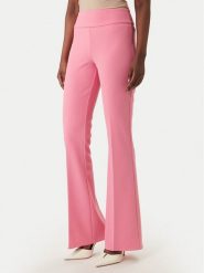 Rinascimento Spodnie materiałowe CFC0127875003 Różowy Straight Fit. Czerwone spodnie materiałowe damskie Rinascimento, l, bez wzorów, z materiału. Za 439.99 zł.