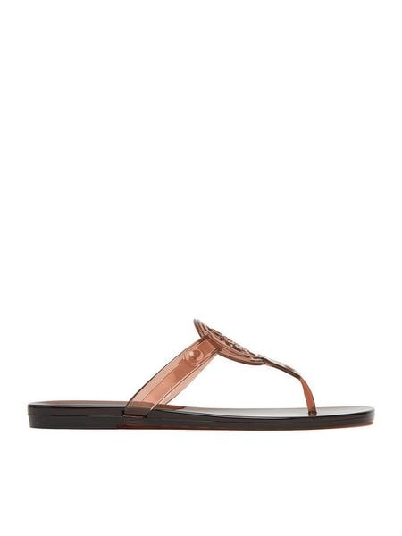 Nine West Japonki CEO-CT0906-1 Brązowy. Brązowe klapki damskie Nine West, bez wzorów, bez obcasa. Za 79.99 zł.