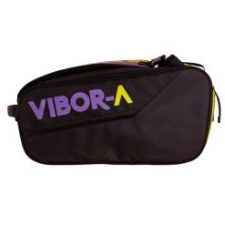 Torba Padel Vibor-a Technic czarna/wielokolorowa. Czarne torby sportowe męskie VIBORA, bez wzorów, z materiału, małe. Za 341.15 zł.