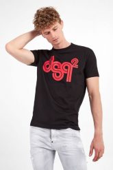 T-shirt DSQUARED2. T-shirty męskie Dsquared2, m, bez wzorów, bez kołnierzyka. W wyprzedaży za 755.30 zł.