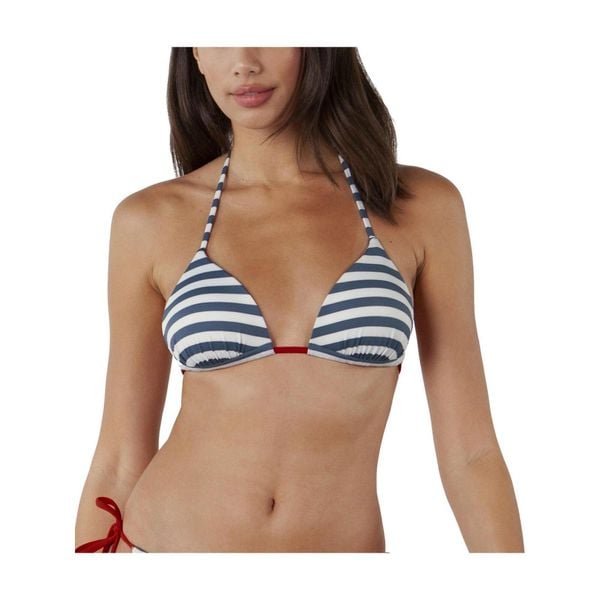 Top bikini damskie Barts Custe Triangle. Białe bikini damskie Barts, bez wzorów, bez kołnierzyka, bez ramiączek. Za 149.00 zł.