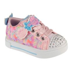 Buty sportowe Sneakersy dziewczęce, Twinkle Sparks - Underwater Magic. Czerwone buty sportowe dziewczęce Skechers, bez wzorów, bez zapięcia, trekkingowe. Za 179.99 zł.