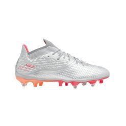Buty piłkarskie Kipsta Viralto III 3D Airmesh SG Titanum Games. Szare buty sportowe męskie KIPSTA, z dzianiny, bez zapięcia, do piłki nożnej. Za 269.99 zł.