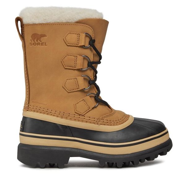 Śniegowce Sorel. Brązowe kozaki damskie Sorel. Za 449.99 zł.
