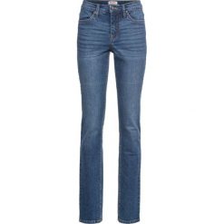 Dżinsy "authentik-stretch" SLIM bonprix niebieski. Niebieskie jeansy damskie bonprix. Za 109.99 zł.