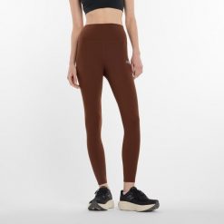 Legginsy damskie do jogi New Balance Harmony WP51112ROK – brązowe. Brązowe legginsy damskie New Balance, l, bez wzorów, z lycry, z podwyższonym stanem, na fitness i siłownię. Za 259.99 zł.