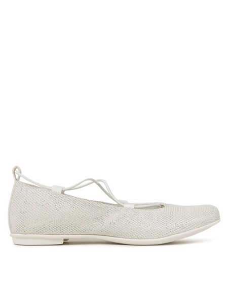 Primigi Baleriny 3920500 D Biały. Białe baleriny dziewczęce Primigi, bez wzorów, ze skóry, bez zapięcia. Za 193.99 zł.