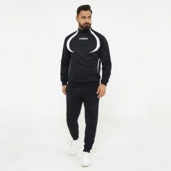 Kompletny dres TOKYO czarny. Czarne buty sportowe męskie Legea, z bawełny, bez zapięcia, na fitness i siłownię. Za 80.00 zł.