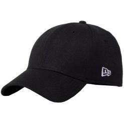 Czapka z daszkiem męska New Era Flag Basic Cap. Czarne czapki i kapelusze męskie New Era, bez wzorów, z elastanu, sportowe. Za 99.99 zł.