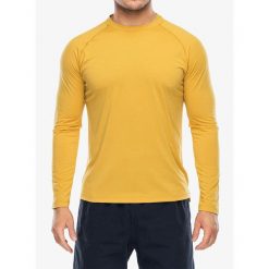 Longsleeve męski Berghaus Ivyhill Light Ls Tech Tee Am. Żółte bluzki z długim rękawem męskie Berghaus, m, bez wzorów, bez kołnierzyka. Za 214.49 zł.