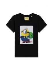 Guess Kids T-Shirt 183592 Czarny Classic Fit. Czarne t-shirty dla chłopców Guess Kids, z aplikacjami, bez ramiączek. Za 114.99 zł.