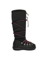 Moon Boot Śniegowce Mb Luna Boot Extra 80D2480150 Czarny. Czarne śniegowce i trapery damskie Moon Boot, z materiału. Za 1,039.00 zł.