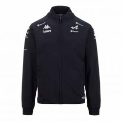 Kurtka z dresu Alpine F1 Adriso 2024. Czarne kurtki męskie Kappa, m, bez wzorów, z dresówki, biznesowe, bez kaptura. Za 352.50 zł.