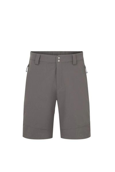 Spodenki trekkingowe męskie Torque Mountain Shorts. Szare szorty męskie RAB, na lato, l, bez wzorów, z elastanu. Za 449.99 zł.