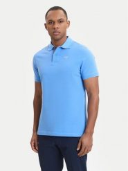 Barbour Polo Tartan MML0012BL95 Niebieski Tailored Fit. Niebieskie koszulki polo męskie Barbour, m, bez wzorów, z bawełny, bez ramiączek. Za 359.99 zł.