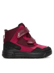 ECCO Śniegowce 72240261354 Czerwony. Czerwone buty zimowe dziewczęce ecco, z materiału, bez zapięcia. Za 429.99 zł.