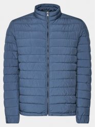 Sisley Kurtka przejściowa 24UWSN02R Niebieski Regular Fit. Niebieskie kurtki męskie Sisley, m, bez wzorów, z syntetyku, bez kaptura. Za 339.99 zł.