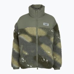 Kurtka damska EA7 Train Contemporary Sport Medium Padded. Zielone kurtki damskie EA7 Emporio Armani, l, bez wzorów, z syntetyku, bez kaptura, na fitness i siłownię. Za 849.99 zł.