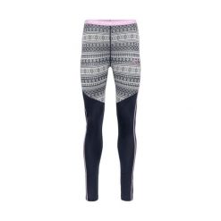 Damskie legginsy Kari Traa Mina. Niebieskie legginsy damskie Kari Traa, bez wzorów. Za 364.00 zł.